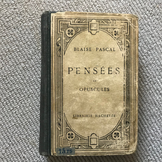 Pascal - Pensées