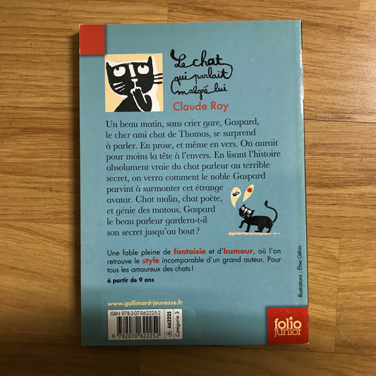 Roy, Claude - Le chat qui parlait malgré lui