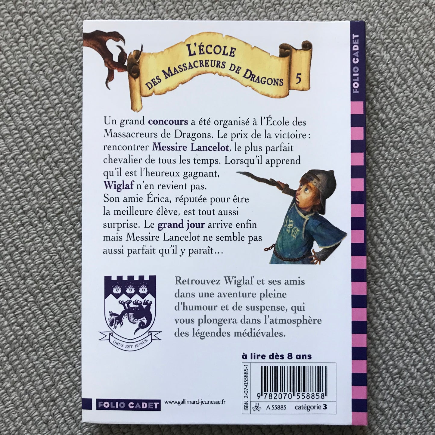 L’école des massacreurs de dragons T05: Le Chevalier Plus-que-Parfait - McMullan, Kate