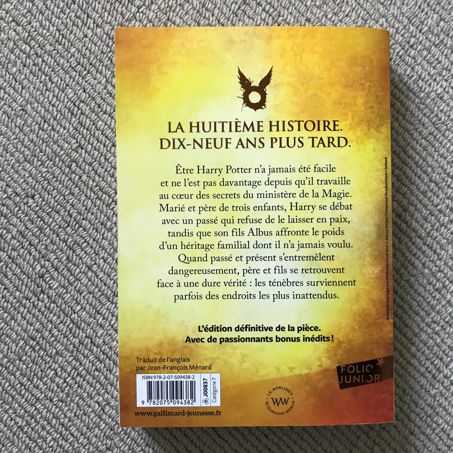 Rowling, J.K. - Harry Potter et l’enfant maudit, le texte de la pièce