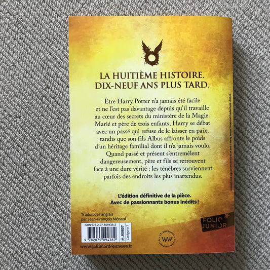 Rowling, J.K. - Harry Potter et l’enfant maudit, le texte de la pièce