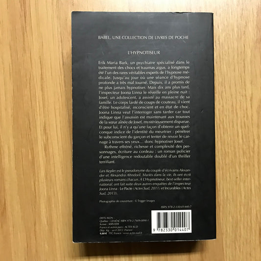 Kepler, Lars - L’hypnotiseur