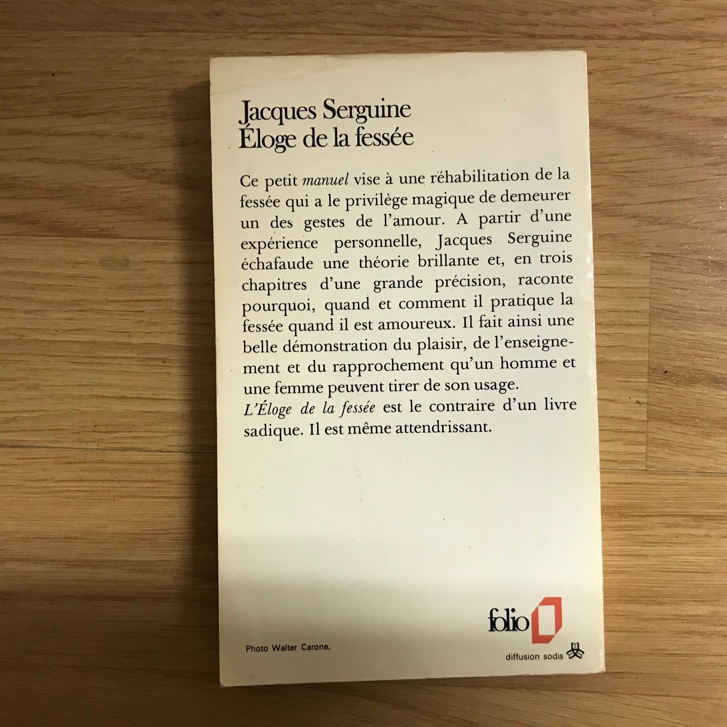 Serguine, Jacques - Éloge de la fessée