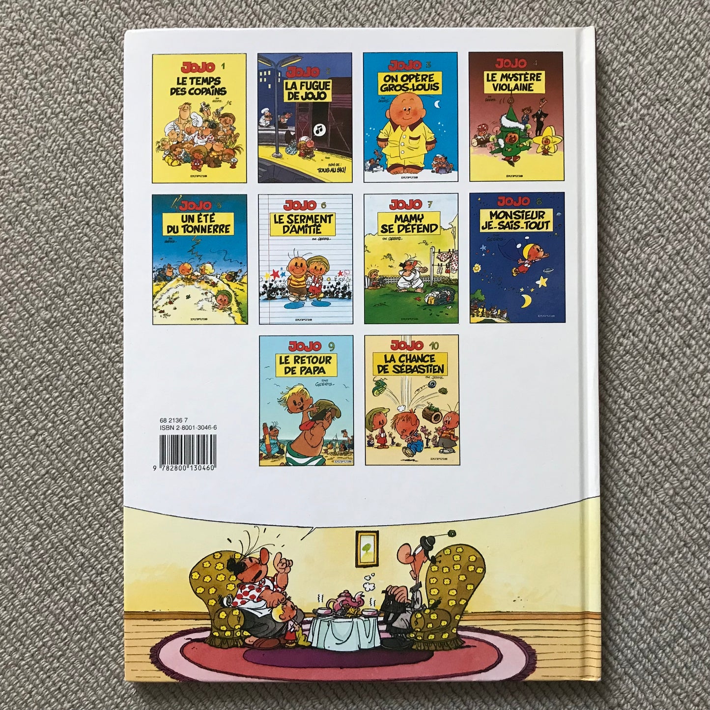 Jojo T10, La chance de Sébastien - Geerts