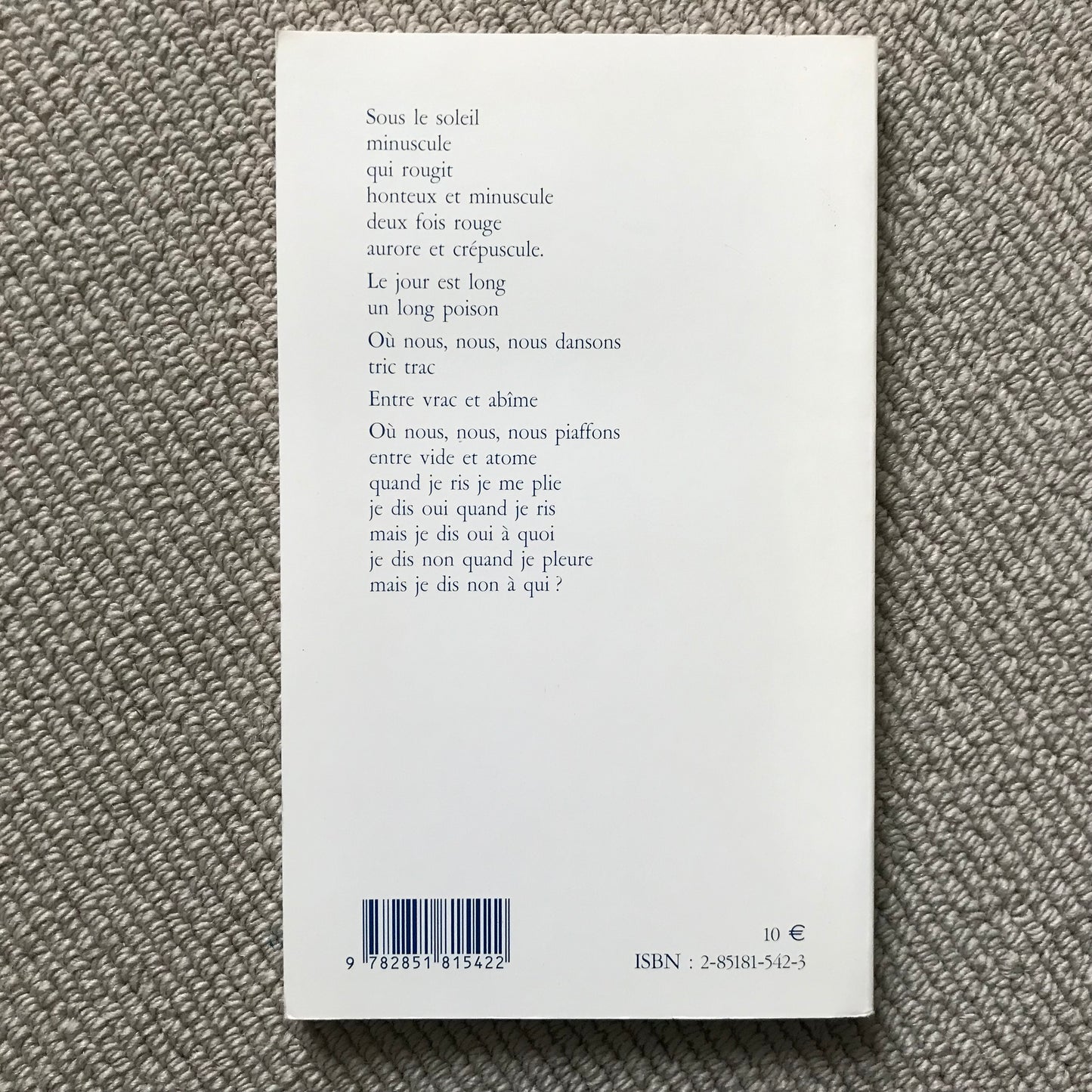 Bayen, Bruno - Plaidoyer en faveur des larmes d’Héraclite