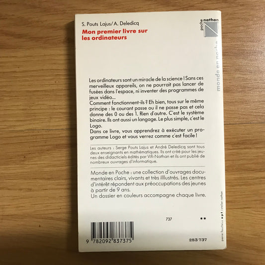 Pouts Lajus, S. - Mon premier livre sur les ordinateurs