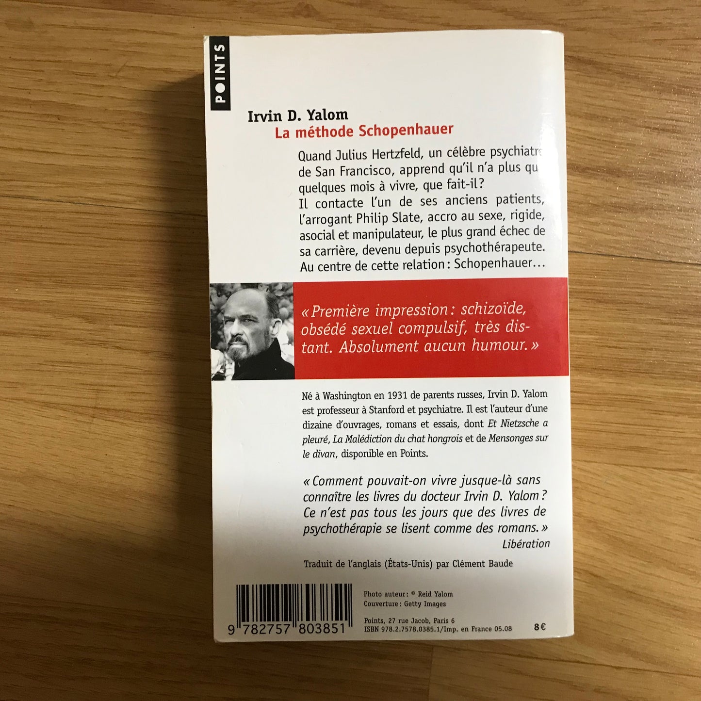 Yalom, Irving - La méthode Shopenhauer