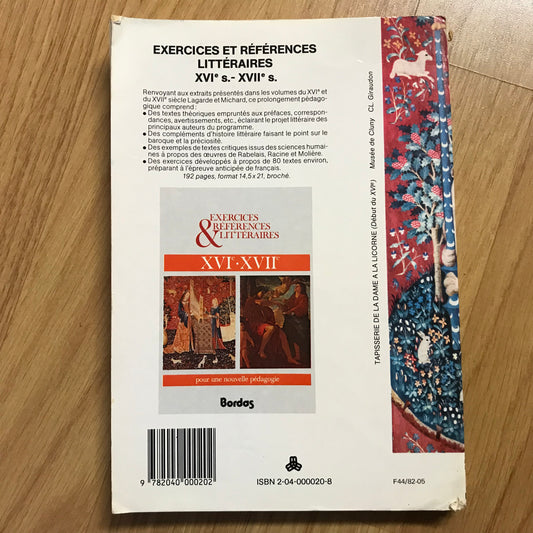 Lagarde et Michard - XVIe siècle