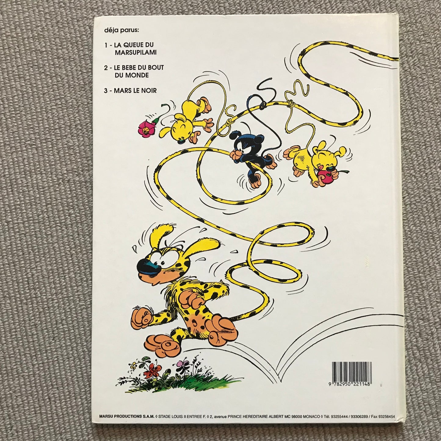 Marsupilami T04: Le pollen du Monte Urticando - Franquin, Batem & Yann