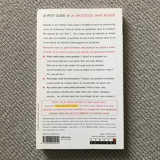 Le petit guide de la grossesse sans risque - C. Dupin & A. Leduc