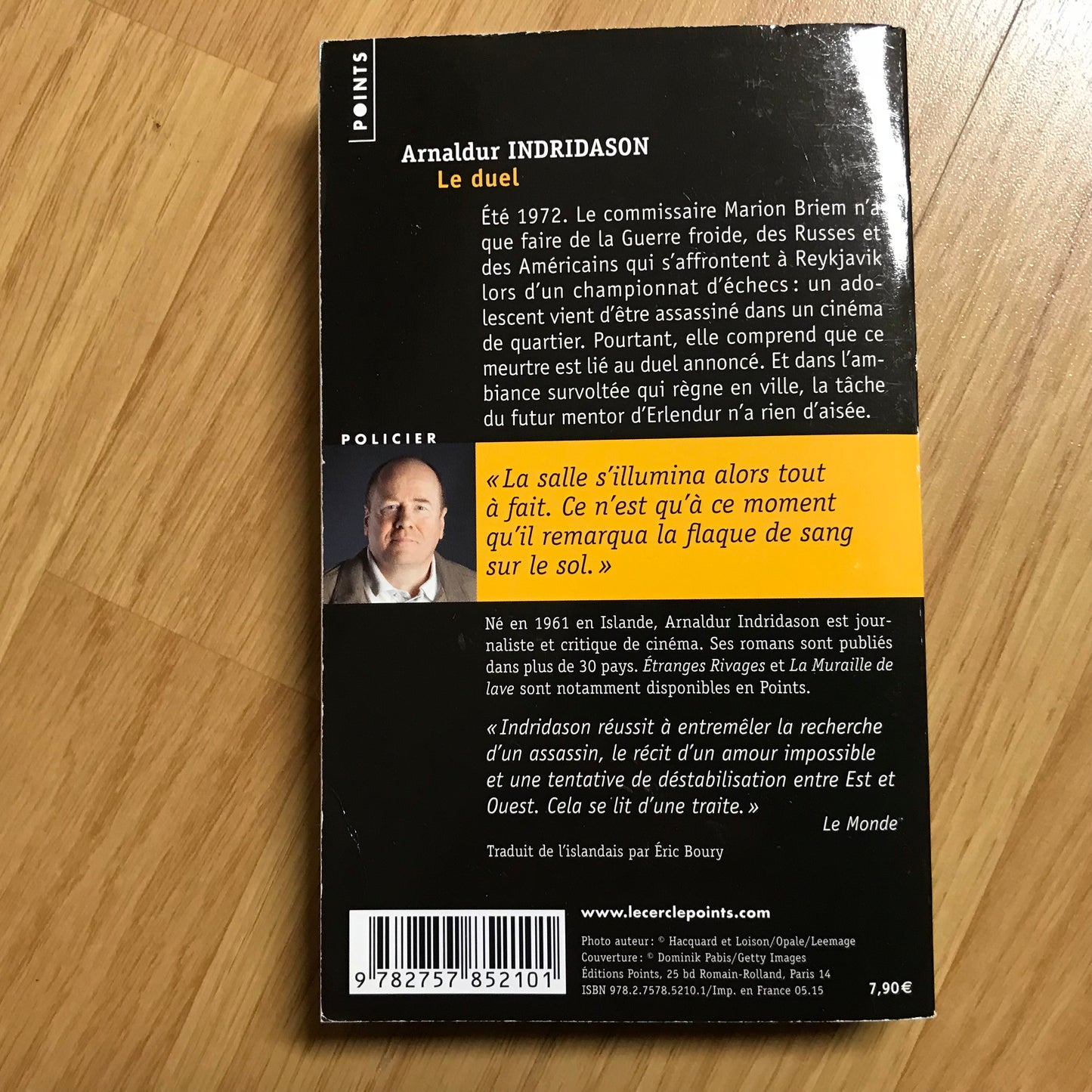 Indridason, Arnaldur - Le duel