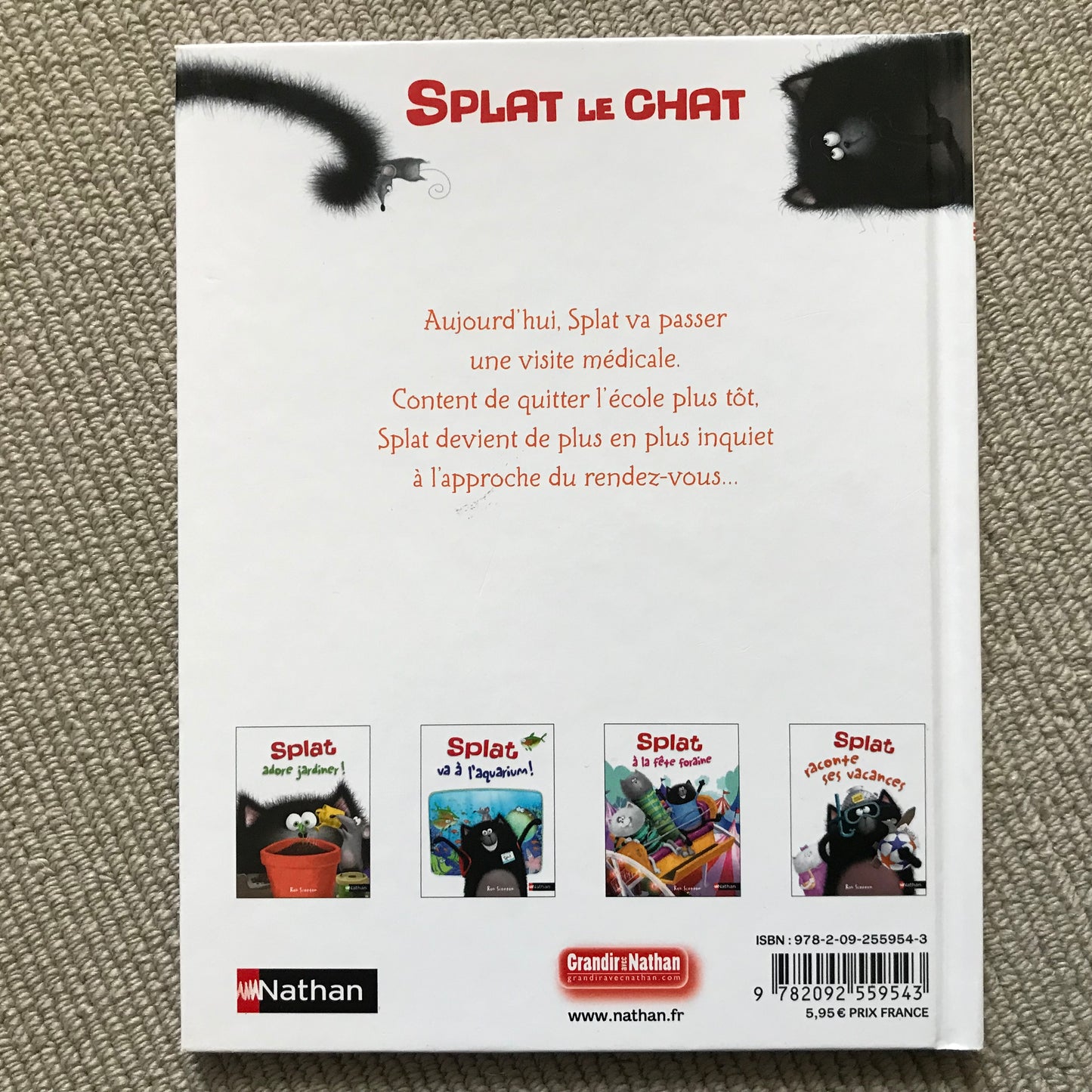 Splat le chat, Splat va chez le docteur - Scotton, R.