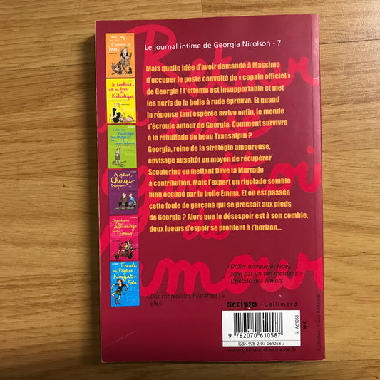 Le journal intime de Georgia Nicolson T07, Retour à la case égouttoir de l’amour - Louise Rennison