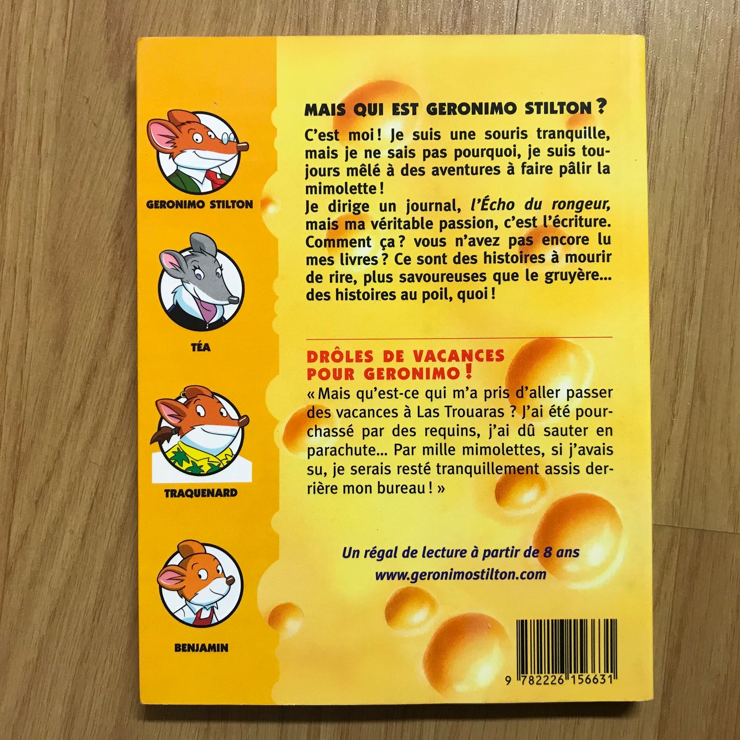 Geronimo Stilton 20: Drôles de vacances pour Geronimo !
