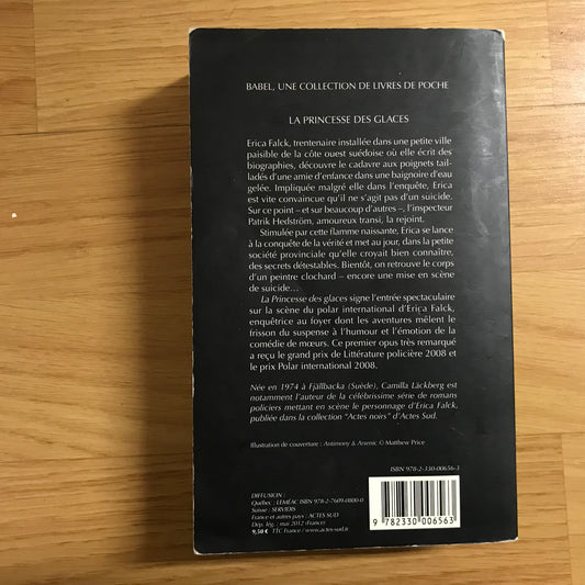 Lackberg, Camilla - La princesse des glaces