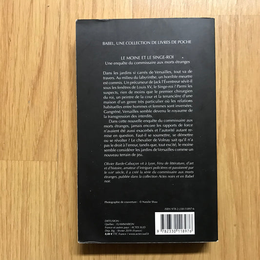 Barde-Cabuçon, Olivier - Le moine et le singe-roi