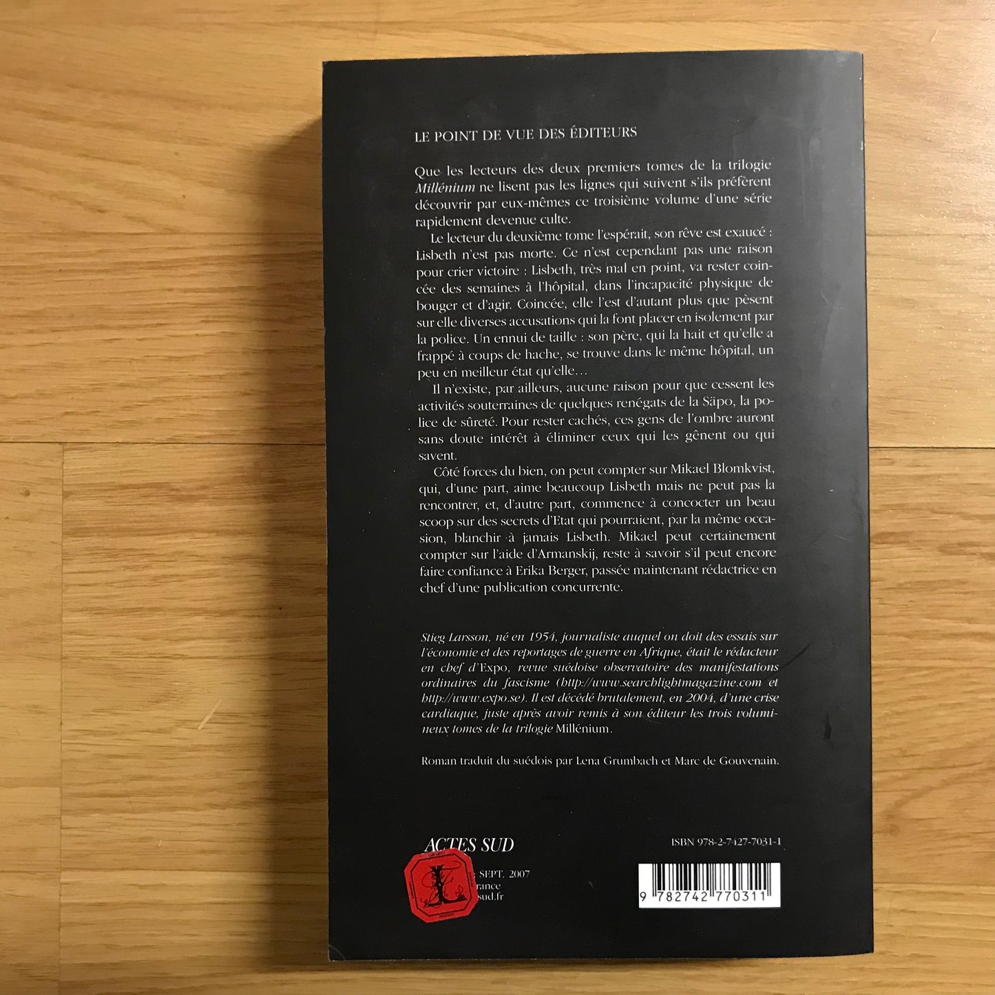 Larsson, Stieg - Millenium 3