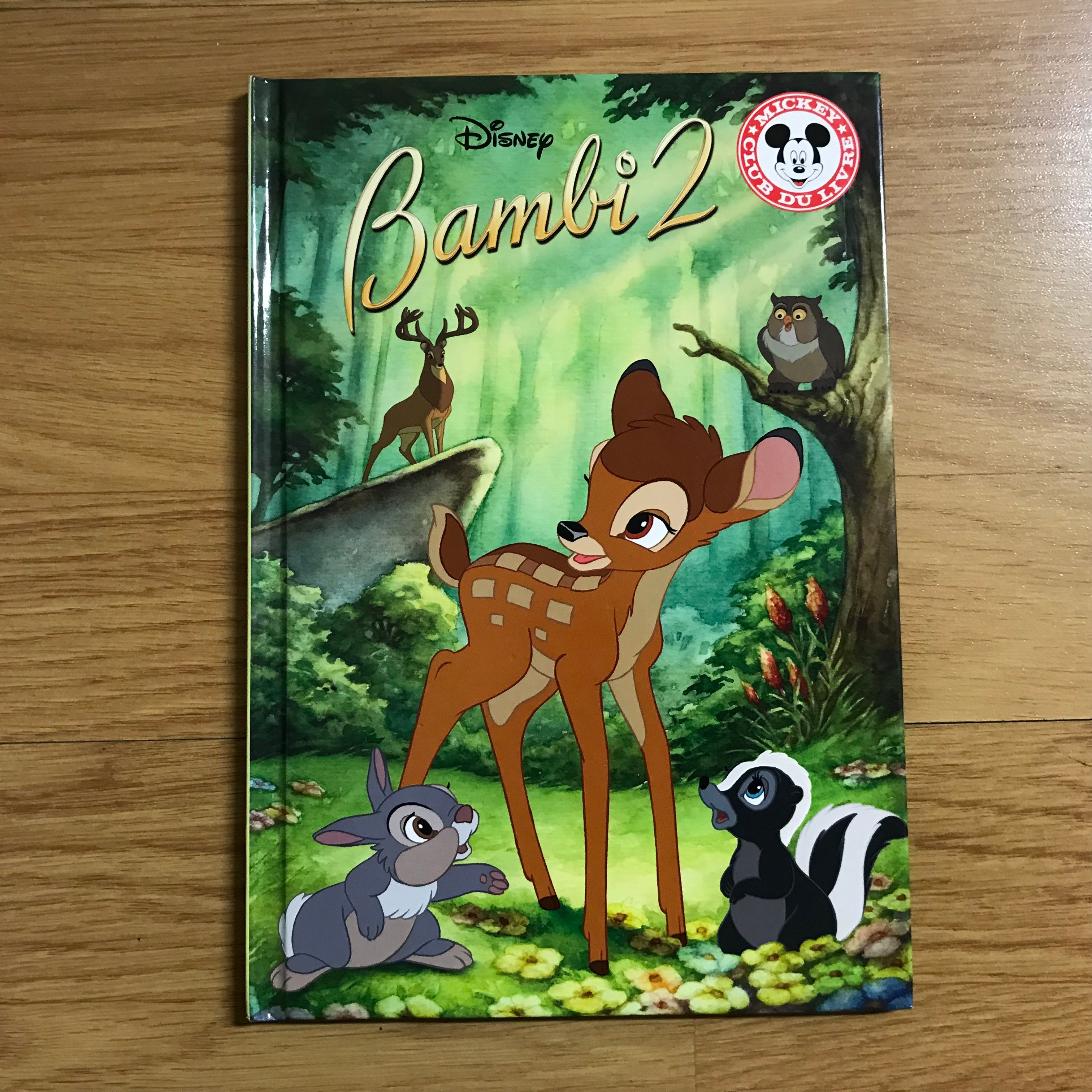 Disney club du livre, Bambi, collection club du livre Mickey