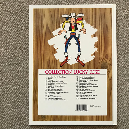 Lucky Luke T17, Sur la piste des Dalton - Morris