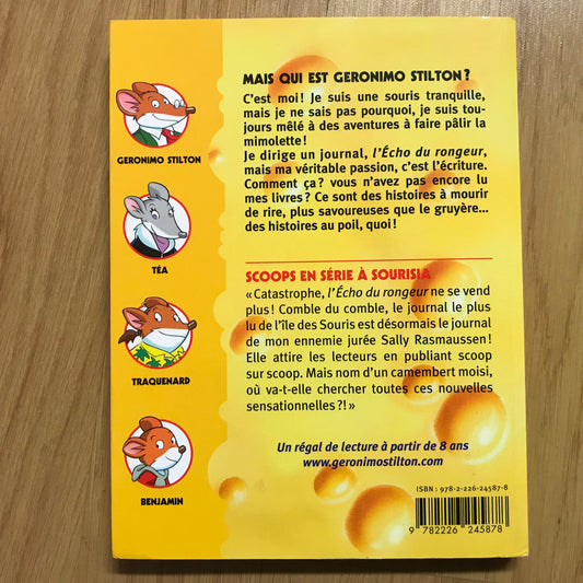 Geronimo Stilton 64: Scoops en série à Sourisia