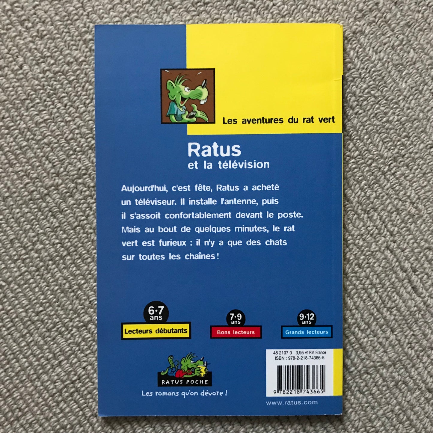 Ratus Poche: Ratus et la télévision - J. & J. Guion