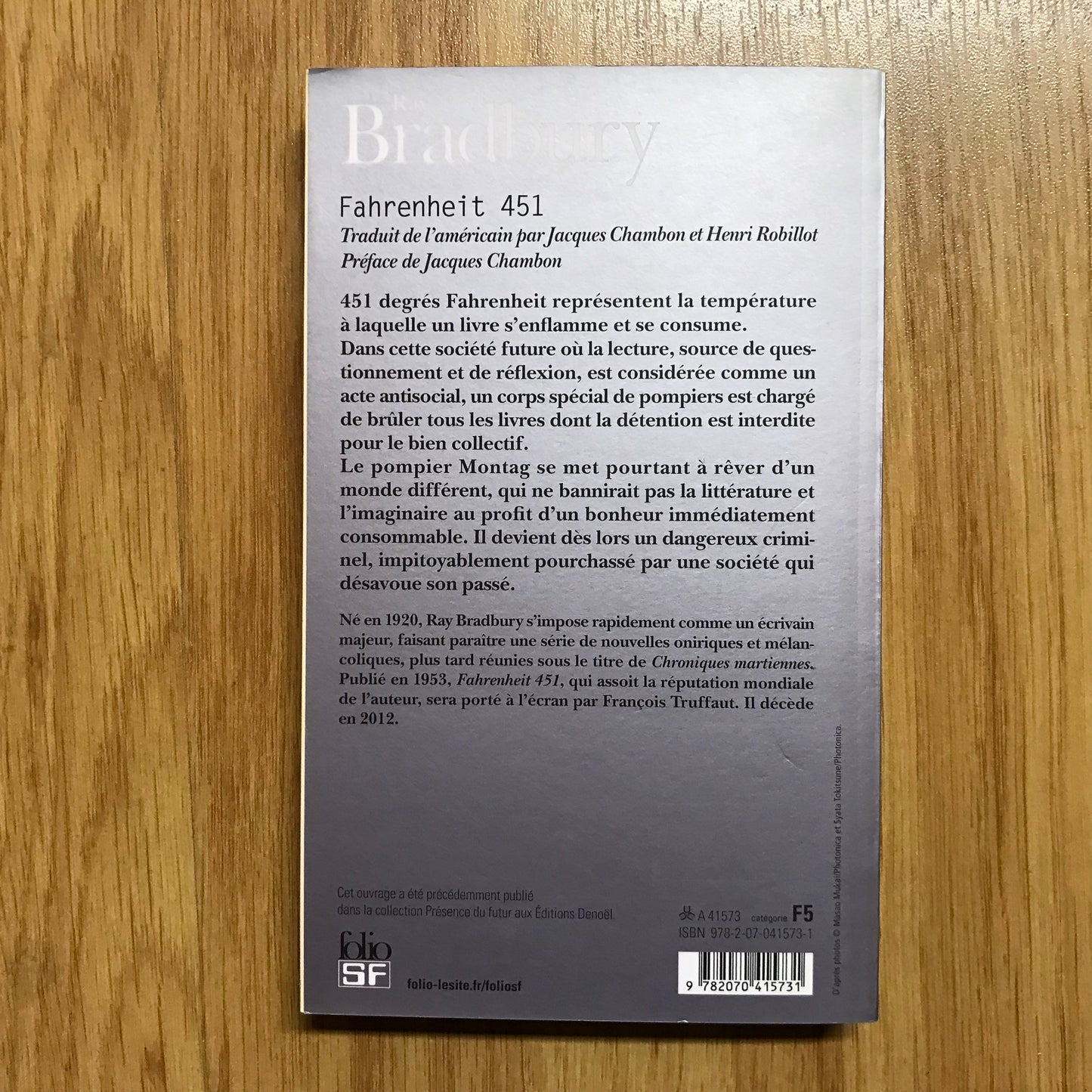 Bradbury, Ray - Fahrenheit 451