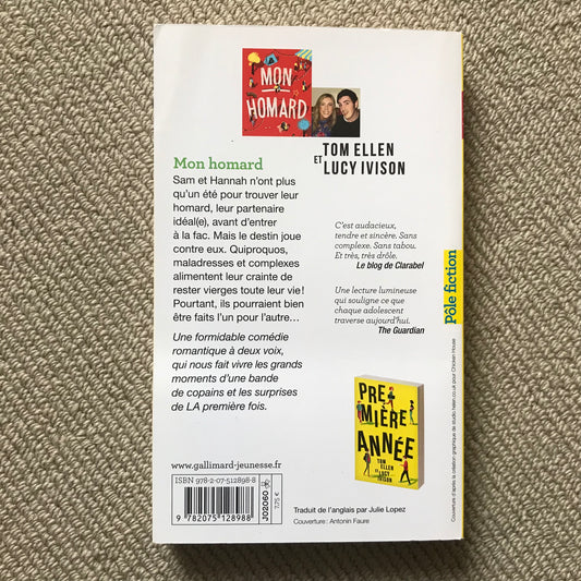 Mon homard - Tom Ellen & Lucy Ivison