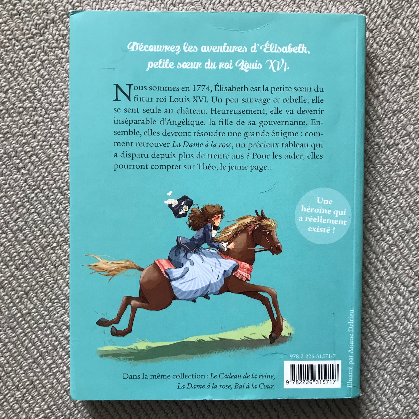 Elisabeth princesse à Versailles T01: Le secret de l’automate - Annie Jay