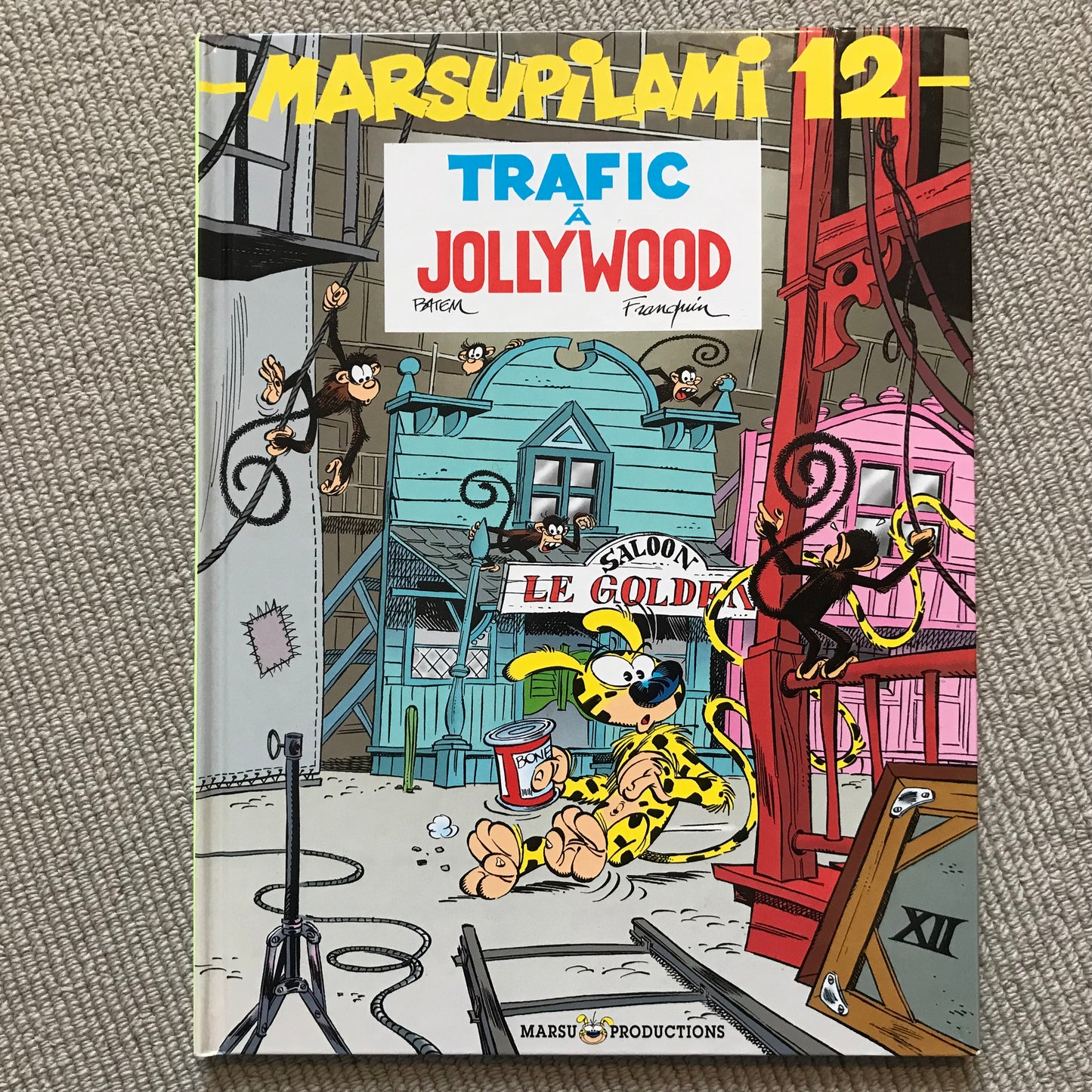 Marsupilami T12: Trafic à Jollywood - Franquin & Batem