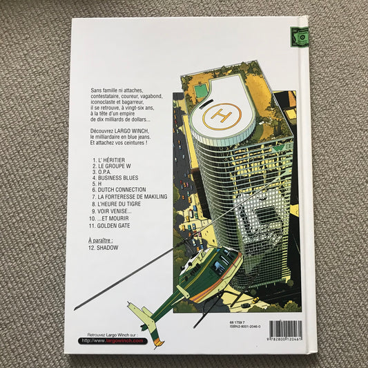 Largo Winch T04: Business blues - Francq & Van Hamme