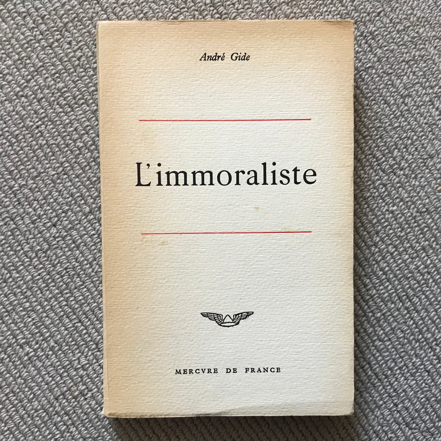 Gide, André - L’immoraliste