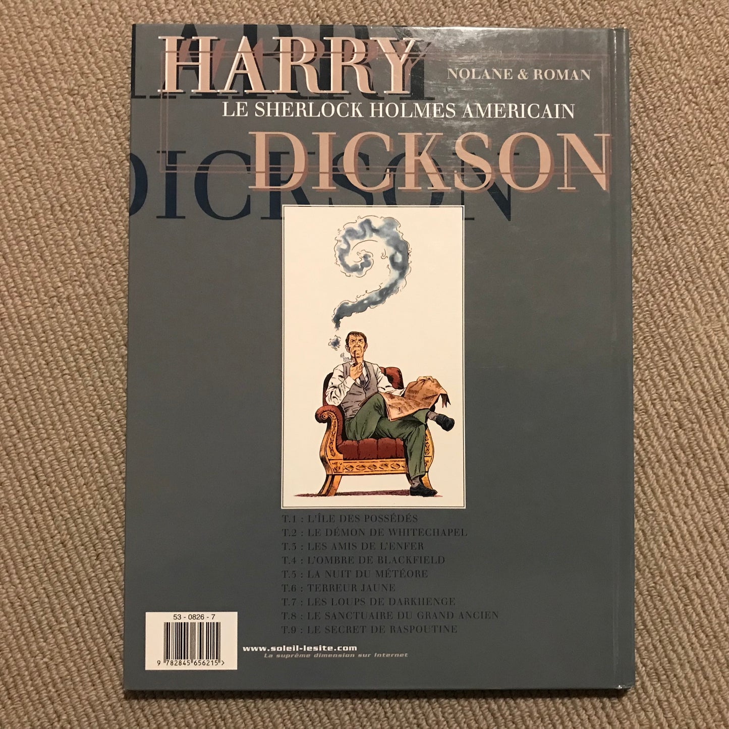 Harry Dickson T09: Le secret de Raspoutine - Nolane & Roman