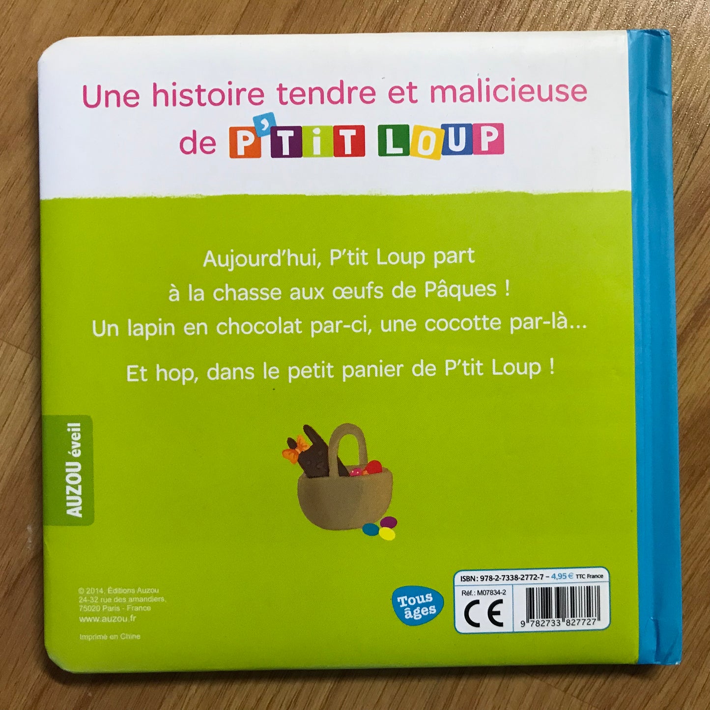 P’tit Loup fête Pâques - Lallemand, Orianne