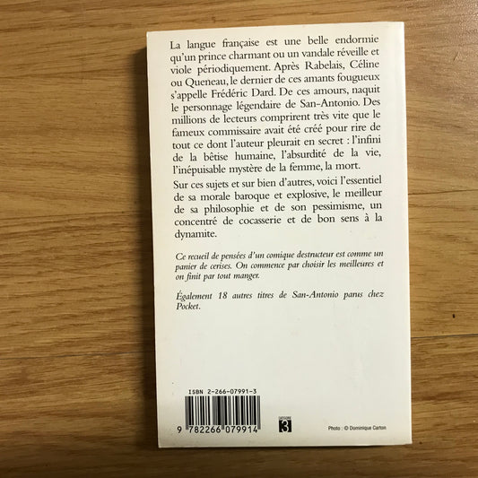 Dard, Frédéric - Les pensées de San-Antonio