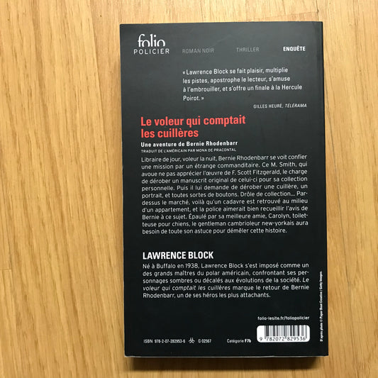 Block, Lawrence - Le voleur qui comptait les cuillères