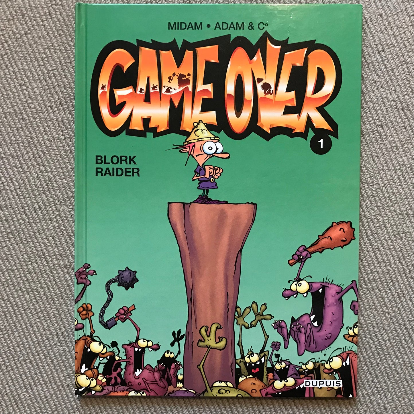 Game over T01: Blork raider - Midam, Adam & co
