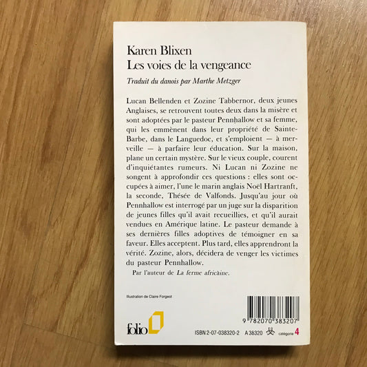 Blixen, Karen - Les voies de la vengeance