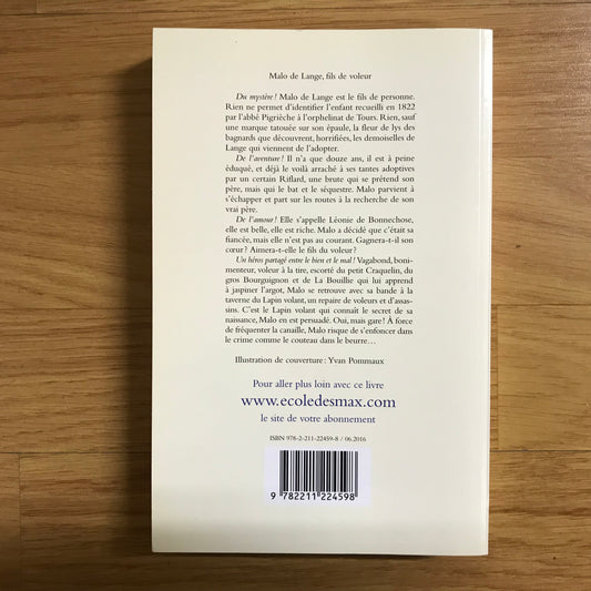 Murail, Marie-Aude - Malo de Lange, fils de voleur