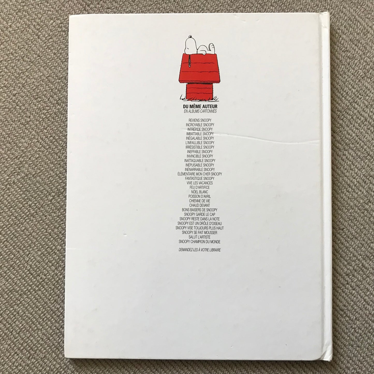 Snoopy prend de la hauteur - Schulz