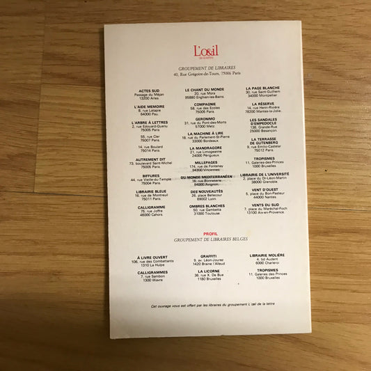 Vargas Llosa, Mario - Un visiteur