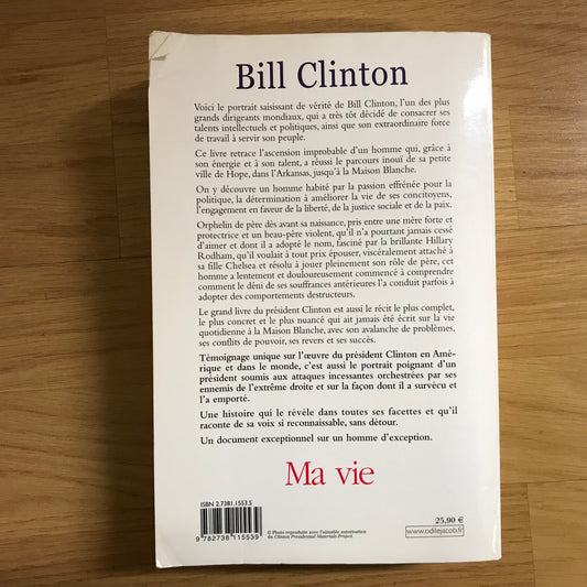 Clinton, Bill - Ma vie