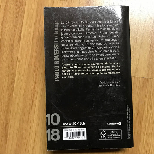 Roversi, Paolo - La ville rouge