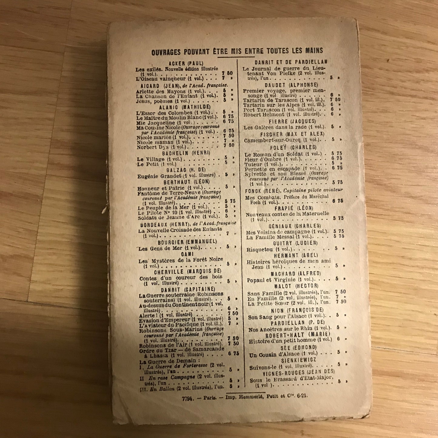 Bordeaux, Henry - Le mariage (Hier et aujourd’hui)