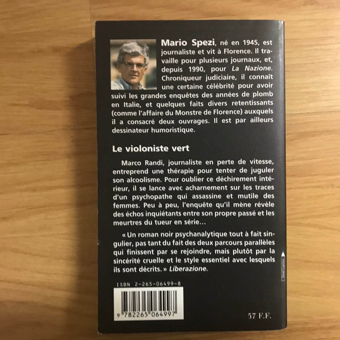 Spezi, Mario - Le violoniste vert