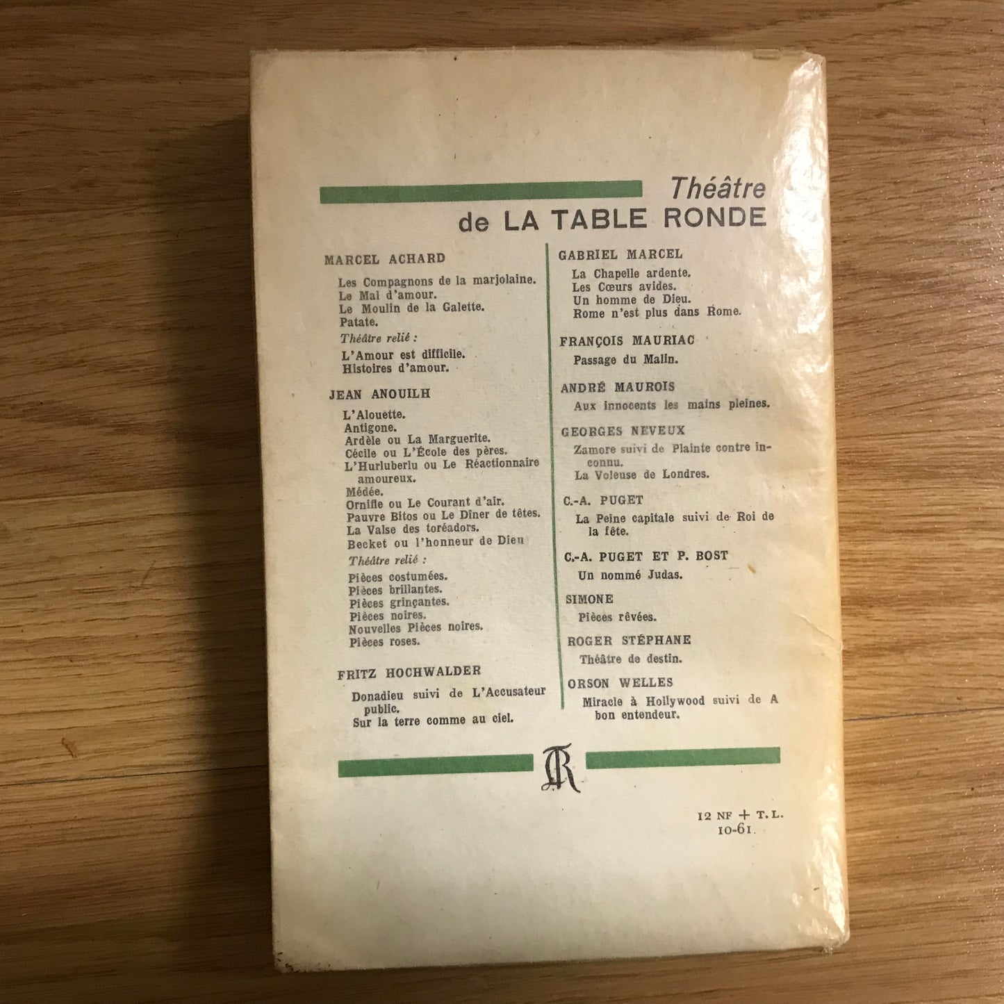 Billetdoux, François - Théâtre