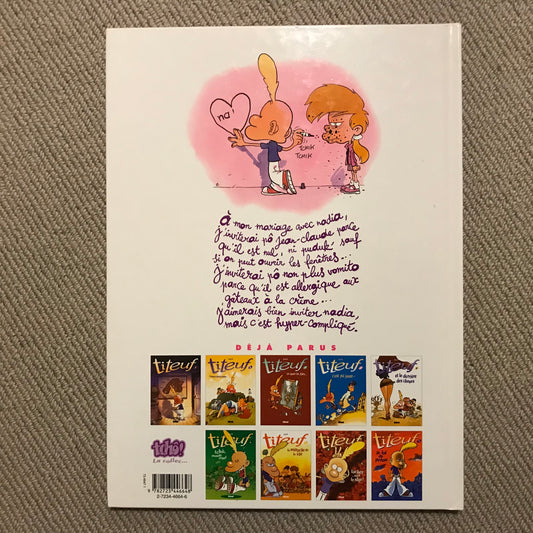 Titeuf T10: Nadia se marie - Zep