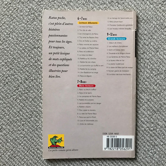 Ratus Poche: Ratus va chez le coiffeur - J. & J. Guion