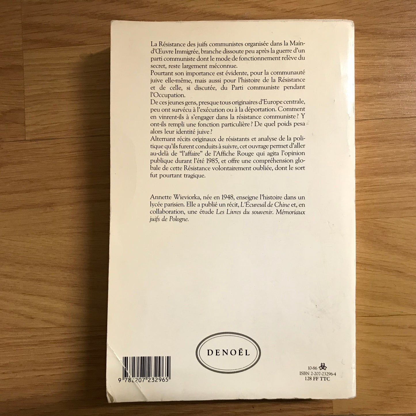 Wieviorka, Annette - Ils étaient juifs, résistants, communistes