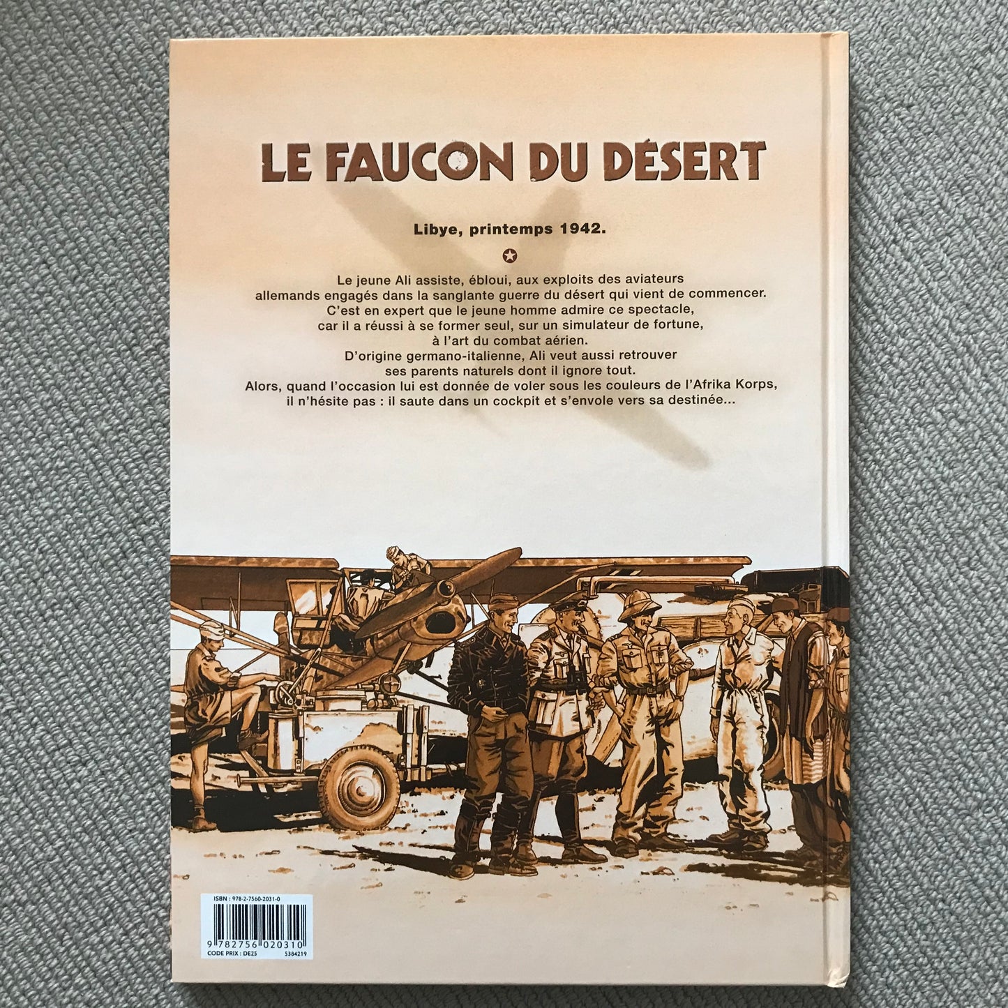 Le faucon du désert T1: Martuba airfield - Zumstein, F.