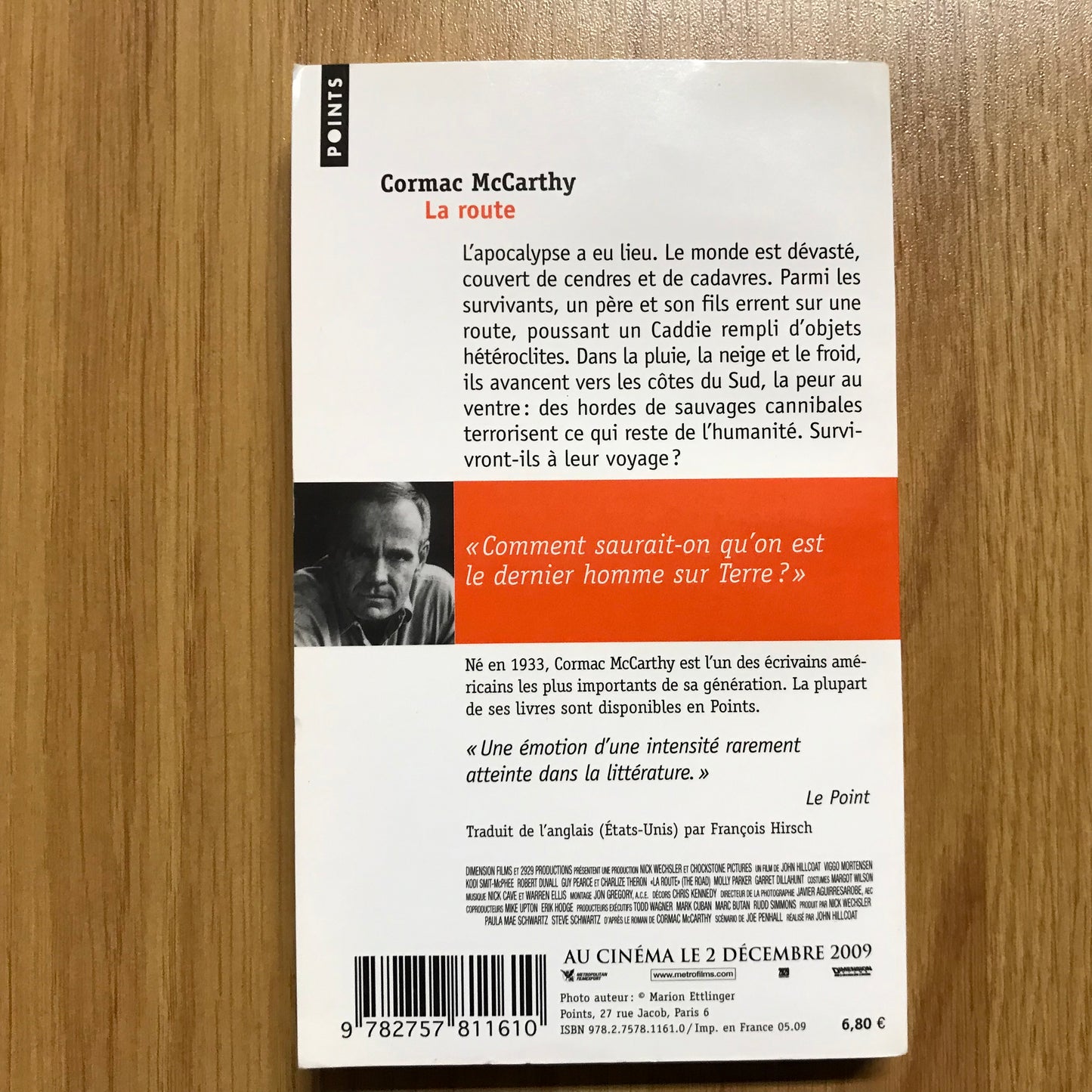 McCarthy, Cormac - La route